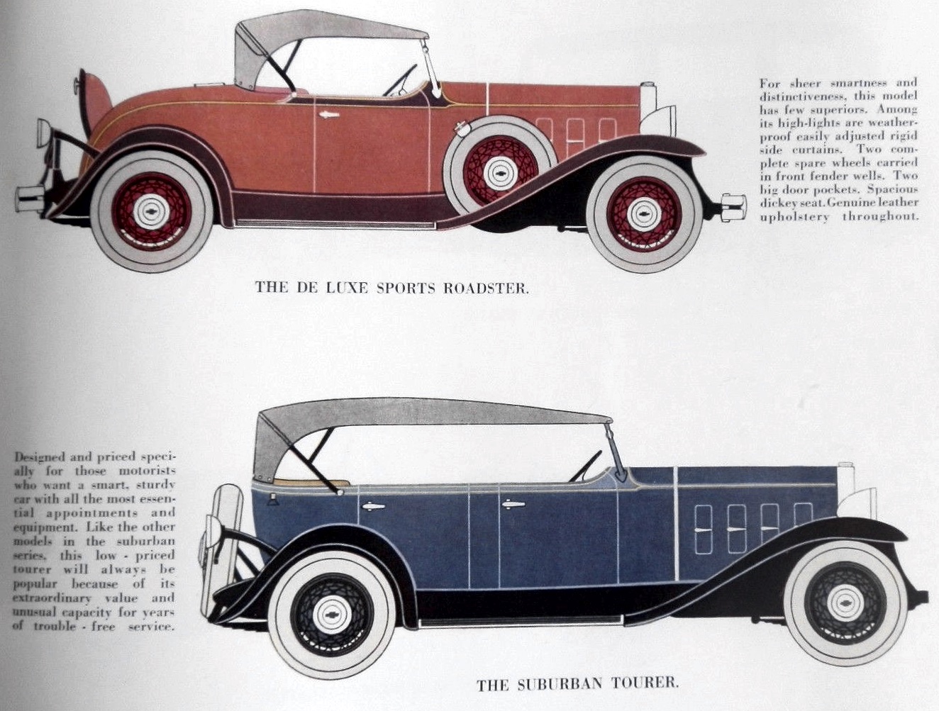 1932 Chevrolet Six Australian RHD Brochure Page 3